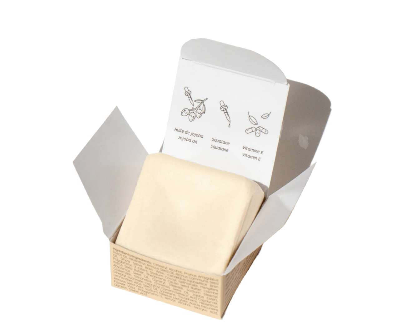 Makeup Remover Bar with Squalene and Vitamin E